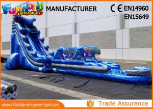Wholesale Giant Outdoor Inflatable Water Slides For Kindergarten / Hotel / School from china suppliers
