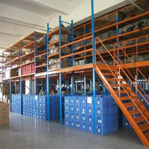 Wholesale Heavy Duty Shelving Supported Mezzanine Platform Powder Coated OEM from china suppliers