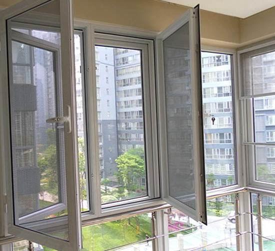 Window Mesh Stainless Steel Security Screen PVC Coated Flat Surface Multi - Sizes