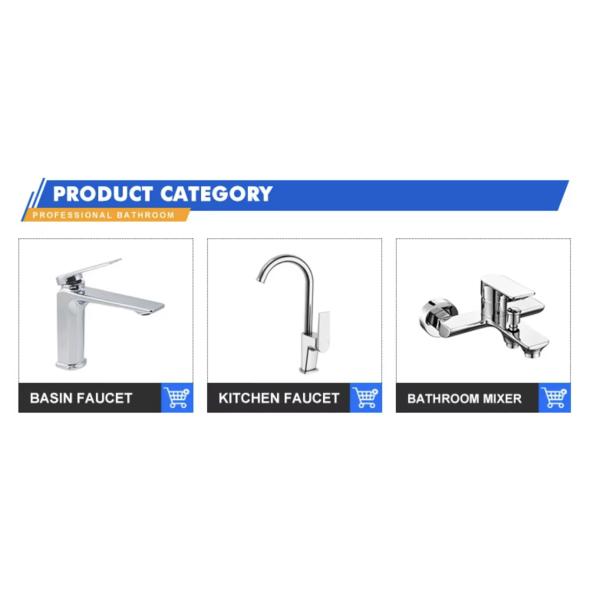Leakproof User Friendly Kitchen Tap Handles Universal Shower Handle