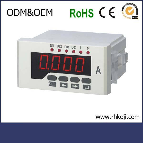 CE Approved 48X96MM Panel Ampere Hour Meter with 3 Year Warranty
