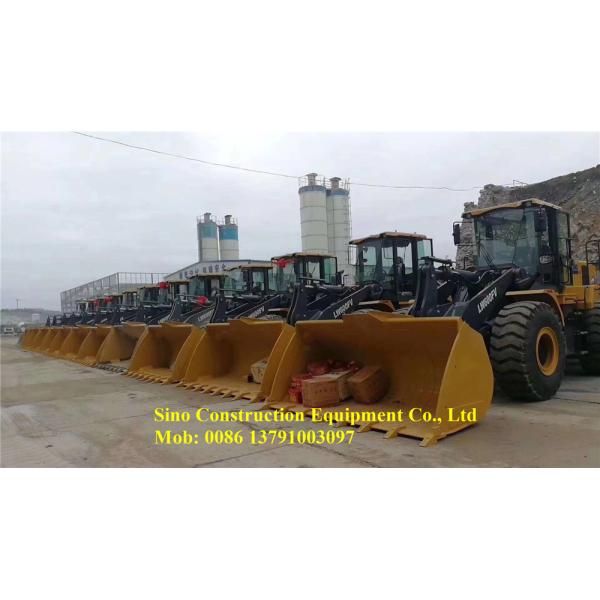 6 Ton Construction Wheel Loader LW600FV With Bucket Volume 4.5m3 Unloading Height 3750mm