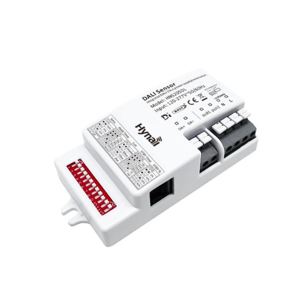 DALI-2 D4i microwave motion sensor, integrated switchable DALI-2 bus power