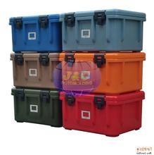 China Accuracy LLDPE Plastic Rotational Molded Cooler Box Good Insulation Food Grade on sale