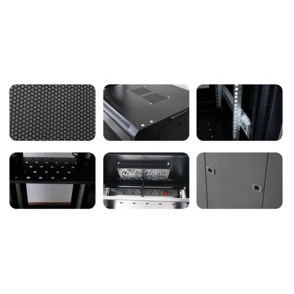 IEC60297 Server Cabinet 19-Inch Rack Cabinet for Data Centers & Networking