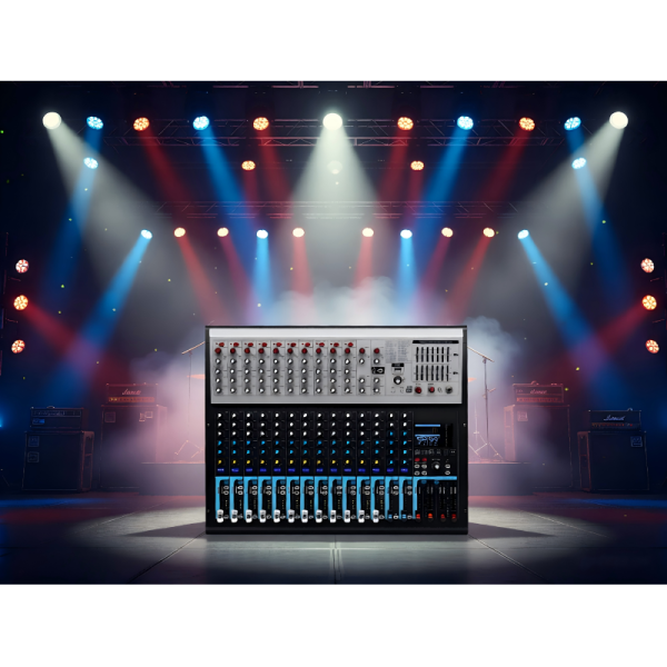 Ts-Series 14 Channel Professional Analog Mixing Console Precision Flexibility Pristine Audio For Large Venues And Live Events