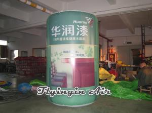 Wholesale Large Inflatable Paint Bucket Model Advertising Inflatable Paint Barrel from china suppliers