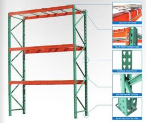 China Teardrop Pallet ASRS Racking System MHS Safety Welded Bolted on sale