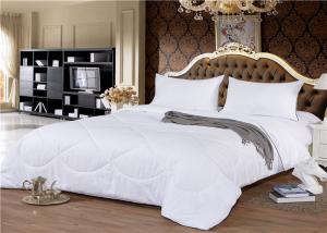 White 80S 400T 300GSM Hotel Bedding Duvet King Size With 100% Duck Down
