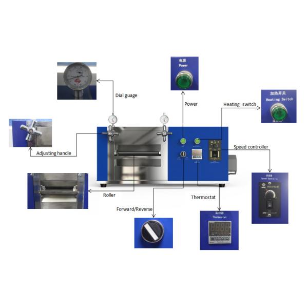 100mm Width Electric Hot Rolling Press Machine