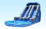 18Ft Summer Splash Kids Inflatable Water Slides 0.55-0.9mm PVC Tarpaulin For
