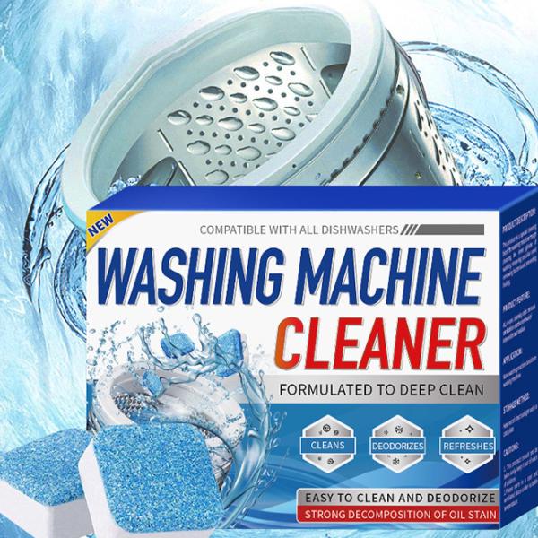 Washing Machine Effervescent Tablets Disinfection And Dirt Removal Detergent Solid Washing Machine Cleaning Agent