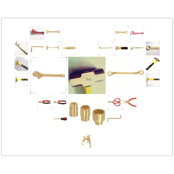 Non sparking tools aluminum bronze combination pliers