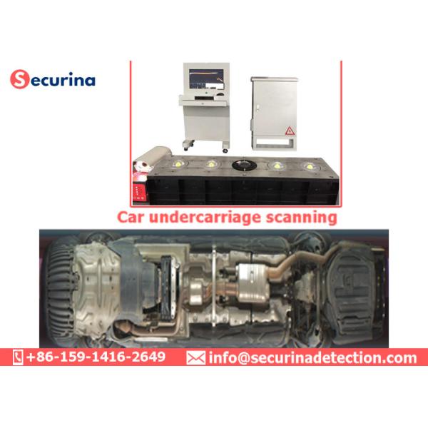 Easy Installations Under Vehicle Scanner Surveillance Machine With HD Line Scan Camera
