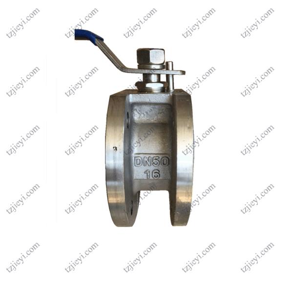 Italian style thin wafer ball valve