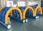 Outdoor Sport Inflatable Hurdles 4 Sets Series With Soft Protection