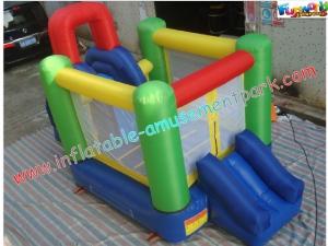 Wholesale Customized Mini Nylon Inflatable Bounce Houses , Bounce Slide House For Kids from china suppliers