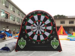 Kids And Adults Giant Inflatable Golf Dart Boards / Inflatable Dart Game