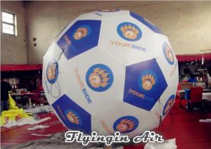3m Diameter Customized Inflatable Football Model for Football Match and Game