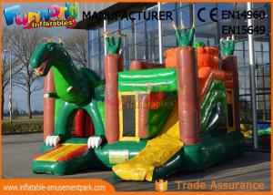 Wholesale Dinosaur Commercial Inflatable Bounce House / Inflatable Jumpers from china suppliers