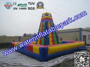 Wholesale Durable Outdoor Mobile Inflatable Rock Climbing Wall  for Kids from china suppliers