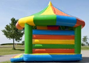 Wholesale Kindergarten Baby Inflatable Bounce House Fireproof 6.5 * 5.2 * 5.1m Safe Nontoxic from china suppliers
