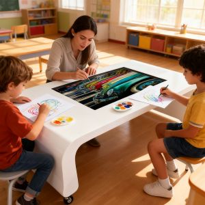 Wholesale Party Interactive Touchscreen Game Table 32 Inch With Learning Software from china suppliers