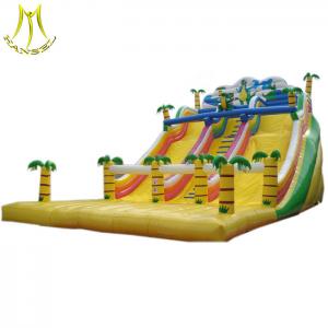 Wholesale Hansel low price outdoor games cheap inflatable water slide for kids wholesale from china suppliers