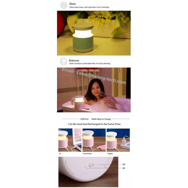 Mini stretching lamp / innovative rechargeable touch small night led lamp