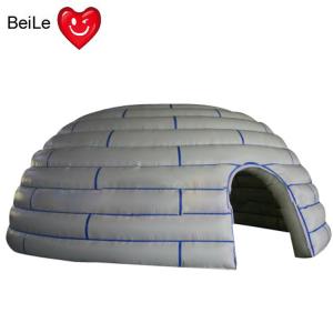 Wholesale 210D  reinforced oxford material Kids outdoor and indoor Inflatable dome play forts from china suppliers