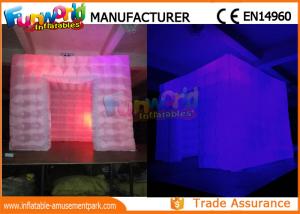 Wholesale Custom Inflatable Cube Tent / Led Inflatable Air Tent Trade Show Room from china suppliers