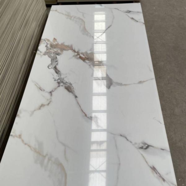 Damask Pattern Carbon Crystal Plate Wall Panel with Wood-plastic Composite Material