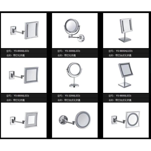Round 10x Lighted Makeup Mirror / Double Sided Magnifying Mirror