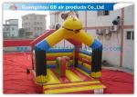Monkey Theme Inflatable Jumping Bouncer Castle For Children Playing Colorfully