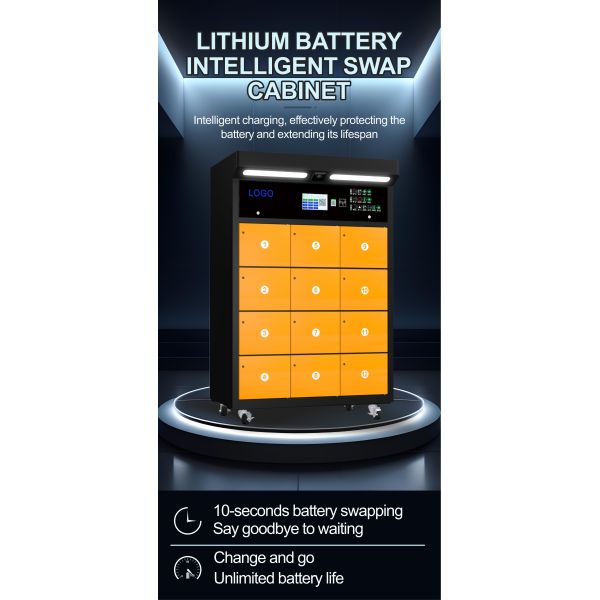 High Power EV Battery Swapping Cabinet Station For Deliveryman ODM