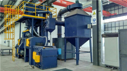 BV approved Automatic Shot Blasting Machine Sheets Dishes Cleaning