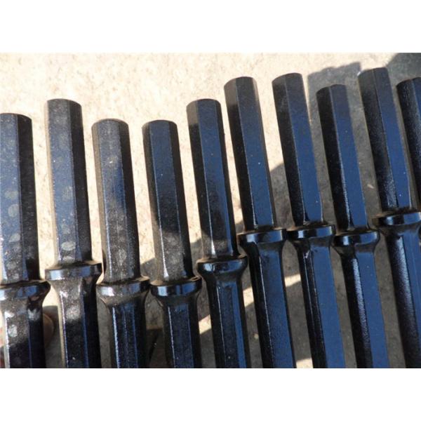 22mm Hexagonal Plug Hole Integral Drill Steel or Rock Drill Rod For Quarry Mining Rock Drilling Tools