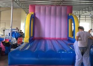 Wholesale Outdoor Adults And Kids Sport Inflated Fun Games / Inflatable Velcro Wall from china suppliers