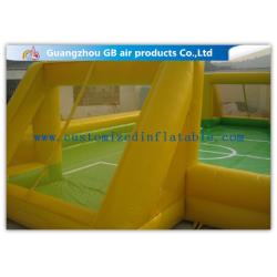 China Custom Soccer Outdoor Inflatable Sports Games / Inflatable Football Field for sale