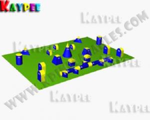 Wholesale 5 Man Standard Package,Inflatable paintball Bunker filed, paintball arena KPB013 from china suppliers