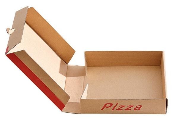 Hot Product Custom Printing Paper Cake Box ,High Quality Handle Pizza Boxes,Logo printed paper pizza packing box in chea