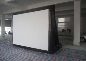 Outdoor 0.55mm PVC Tarpaulin Inflatable Model , Inflatable Movie Screen For  Family / Party Time