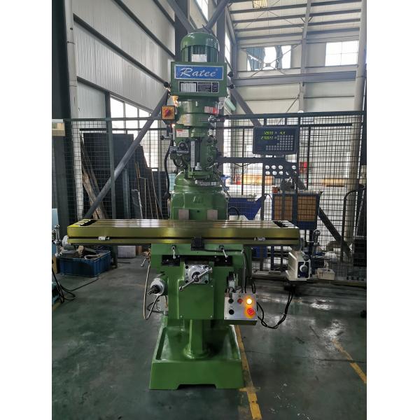 1270*254mm Working Table Turret Milling Machine 4EB 3HP 0.005mm Tolerance