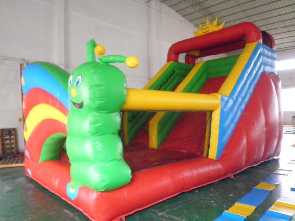 Quality Funny Inflatable Water and Dry Slide for sale