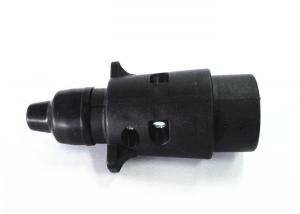 Wholesale Black Truck Trailer Plug 7 Way Electrical Trailer Connector Round Shape from china suppliers