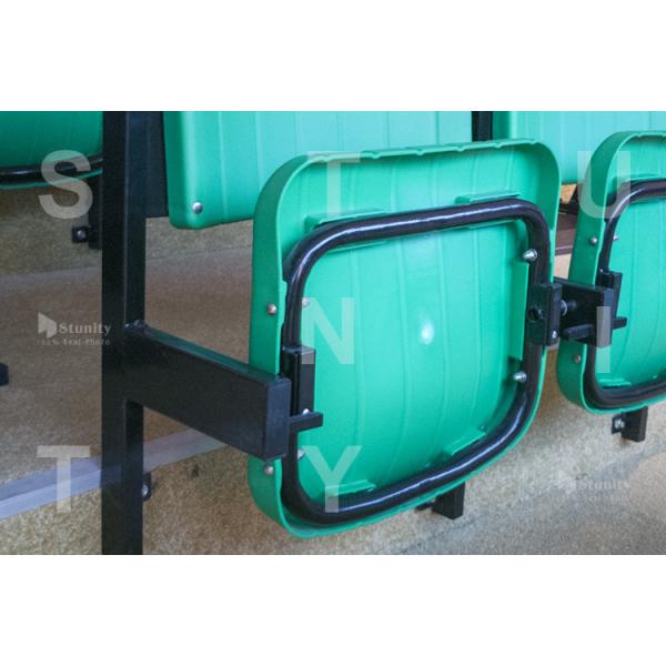 Anti Oxidant HDPE Foldable Stadium Seats For Bleachers