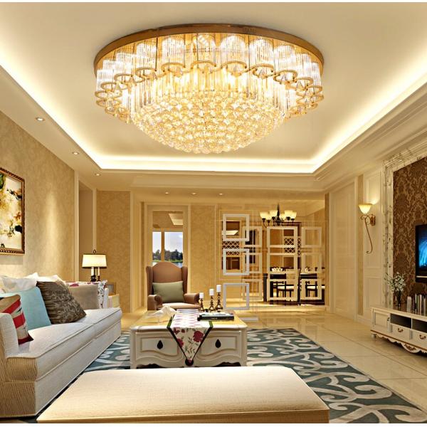 Crystal Ceiling Lighting wedding Ceiling Light Custom Hotel Villa Large Chandelier Ceiling Light