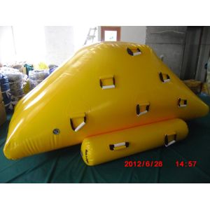 Wholesale Durable tarpaulin Inflatable Iceberg YHIB 005 with nd big stainless steel anchor ring from china suppliers