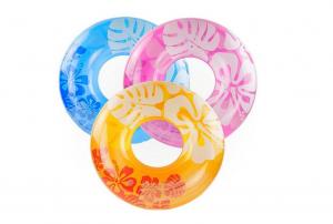Wholesale Light Weight Inflatable Swim Ring Lively Printing With Regular Production Size from china suppliers