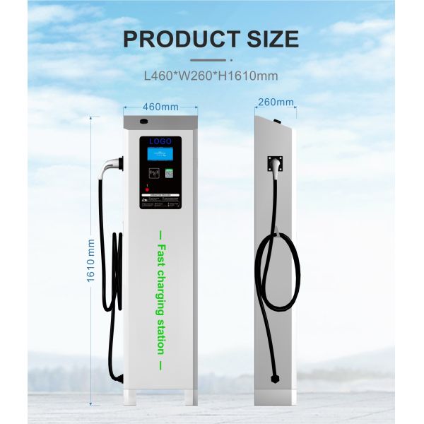 Electric Two Wheeler Fast Charging Station Three Phase Single Channel 11KW OEM